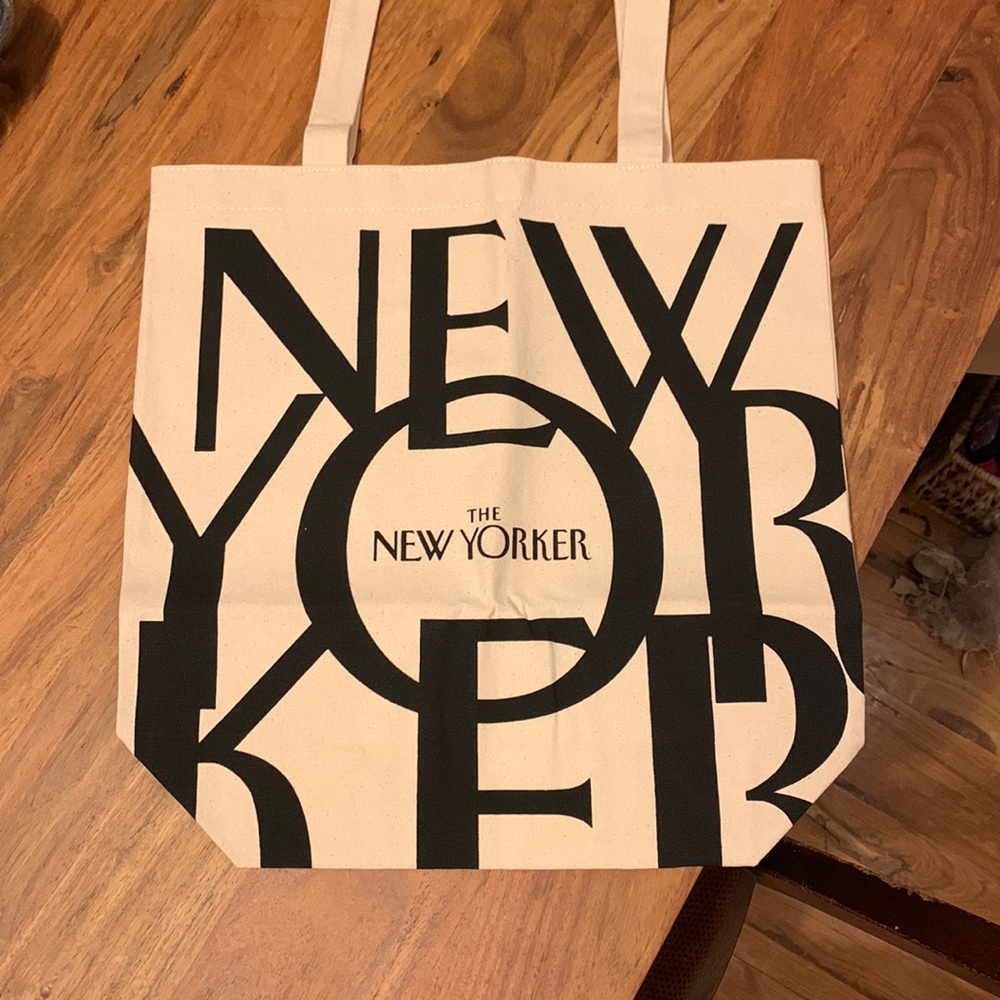 The New Yorker Canvas Tote - BRAND NEW